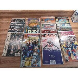 Random Lot Of Marvel Comics Bagged/Boarded